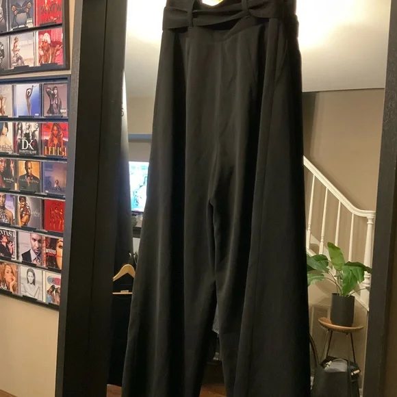 (Lori) Julia Allert Large Elegant Black Women's Pants - Picture 7 of 9